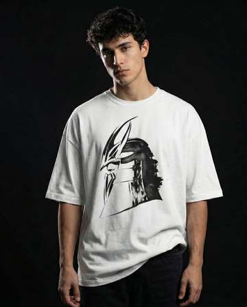 Ninja Turtles Shredder Profile Oversized 100% Cotton Tshirt