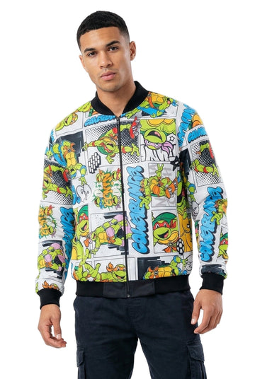 Ninja Turtles Cowabanga Bomber Jacket