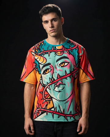 Thorns Oversized T-shirt 50% OFF
