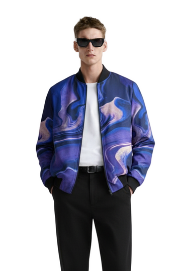 Magento Marble Bomber Jacket
