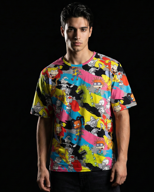 Rugrats Dots & Strokes Oversized T-shirt