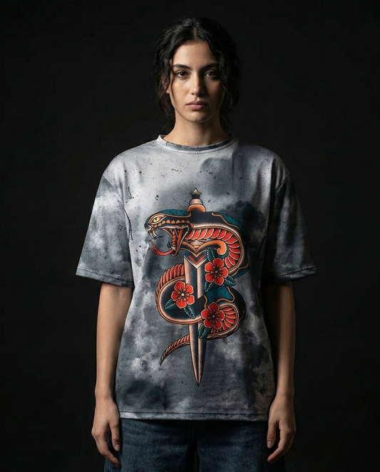 Rustic Viper Oversized T-shirt 50% off