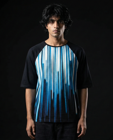 Blinding Lights Oversized Raglan T-shirt 50% off