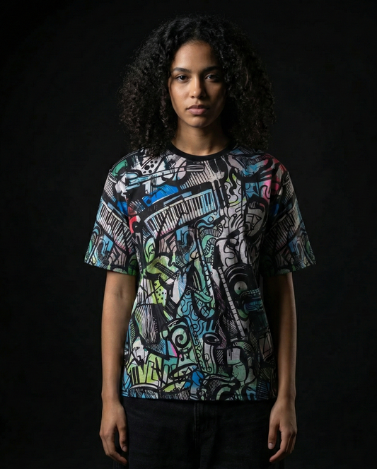 Soul Music Oversized Tshirt 50% OFF