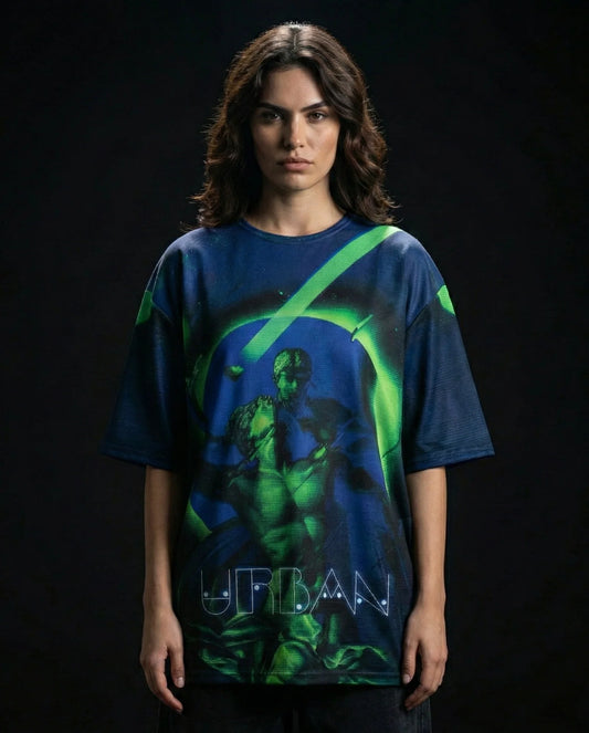 David Neon Oversized T-shirt