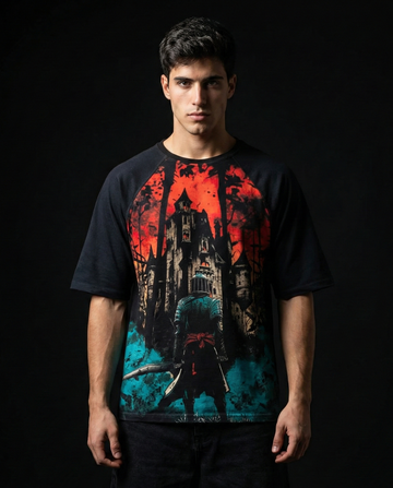 Warrior Oversized Raglan T-shirt