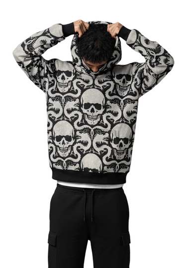 Venom Skull Dark Hoodie