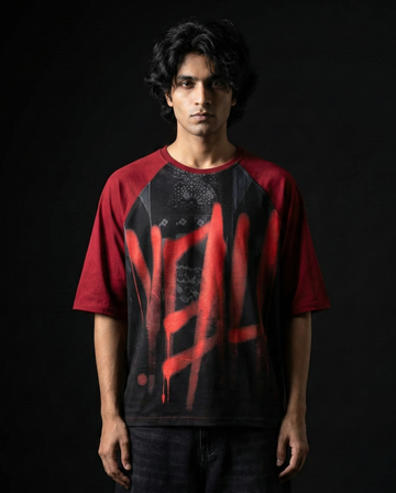 Yeah! Oversized Raglan T-shirt