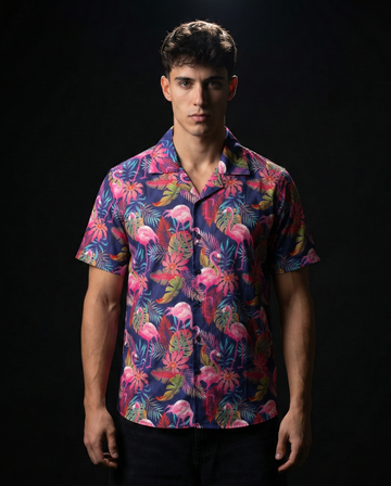 Tropical Flamingo Shirt