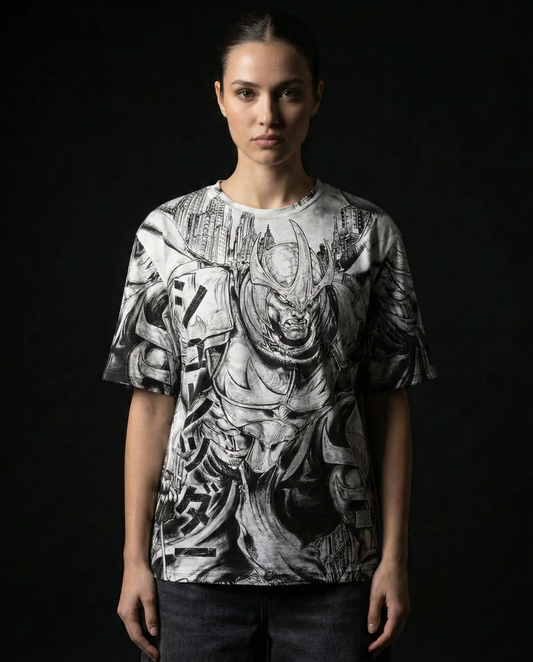 Ninja Turtles Shredder Mono Oversized T-shirt 50% OFF