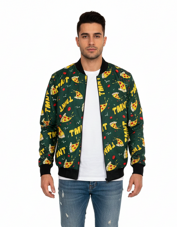 Ninja Turtles Pizza Bomber Jacket