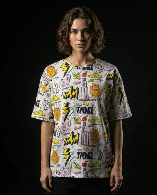 Ninja Turtles NY City Oversized T-shirt