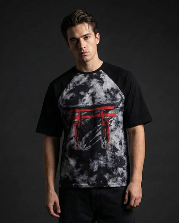 Ninja Turtles Shredder Foot HQ Oversized Raglan T-shirt