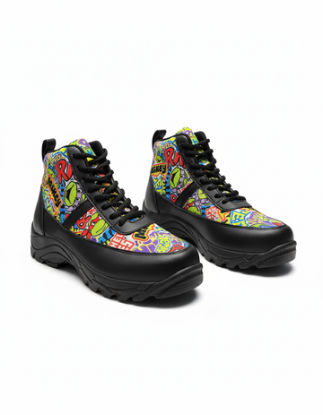 Ninja Turtles Cowabanga Bros High Top Canvas Sneakers