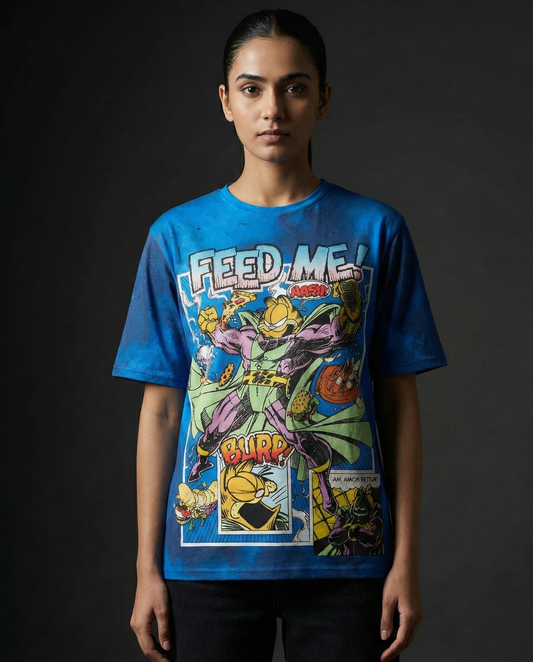 Garfield Feed Me Oversized T-shirt