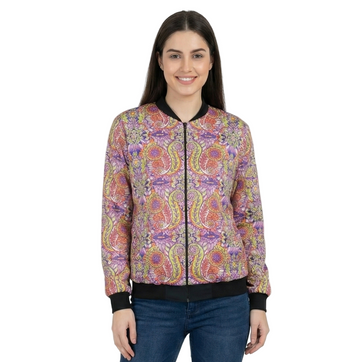 Paisley Bomber Jacket