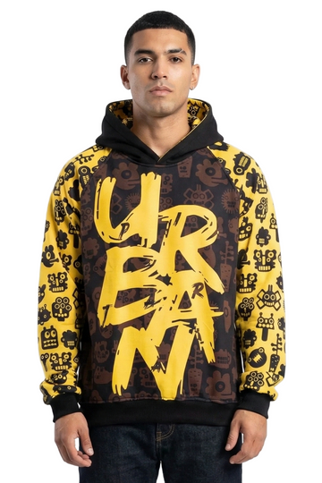 Robotic Raglan Hoodie