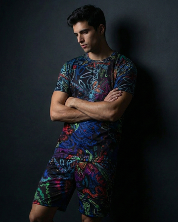 Acid Trip T-shirt and Shorts Combo