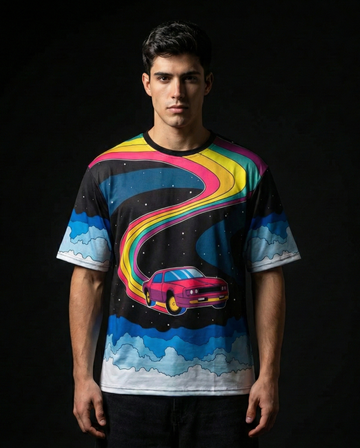 Heavenly Rides Oversized Tshirt