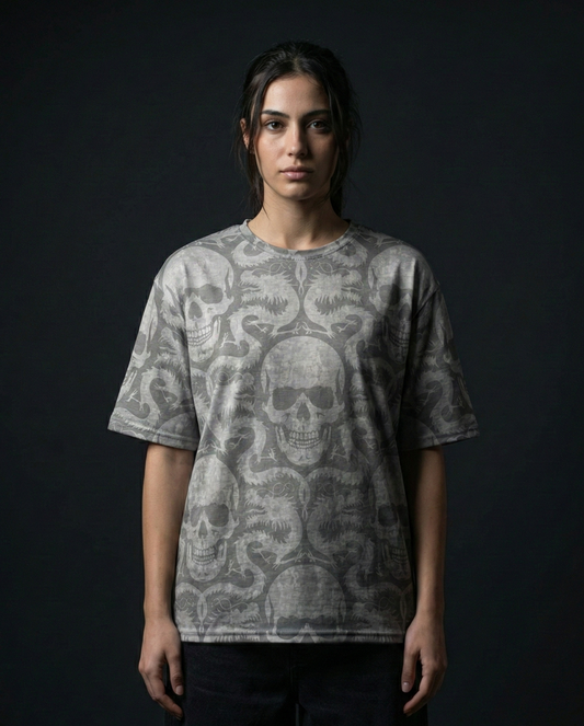 Venom Skull Oversized Tshirt 50% off