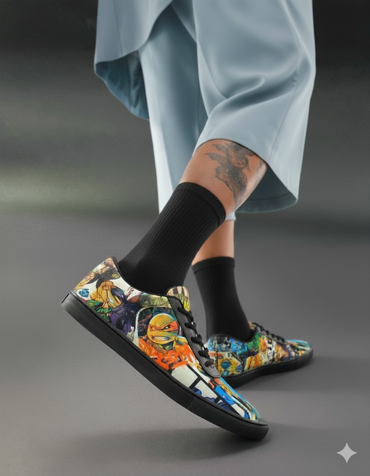 Ninja Turtles Canvas Sneakers