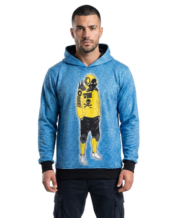 Denim Fumes Hoodie