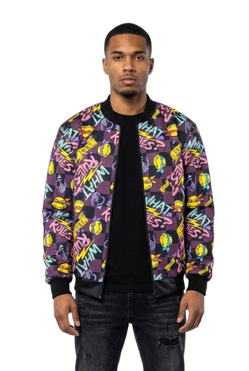 Ninja Turtles What Rules? Bomber Jacket