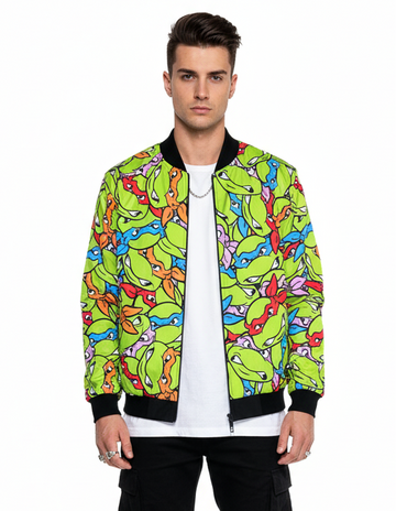 Ninja Turtles Four Furious Bomber Jacket