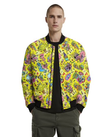 Spongebob & Krazy Friends Bomber Jacket