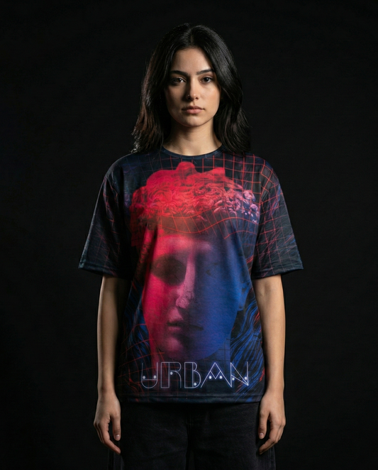 David Grid Oversized T-shirt