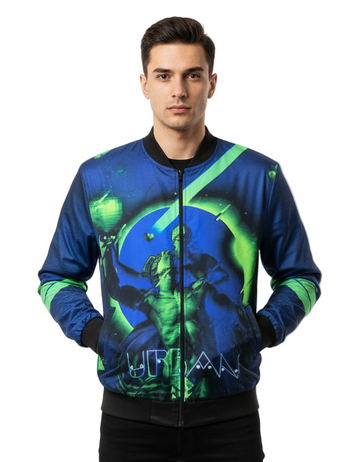 David Neon Bomber Jacket