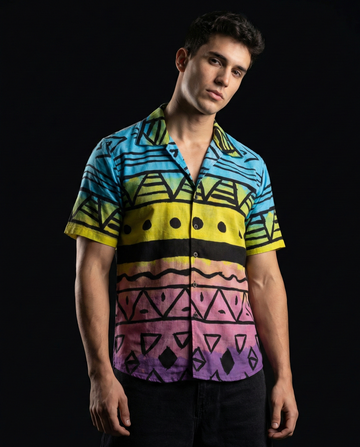 Painted Tribal Shirt 50% OFF