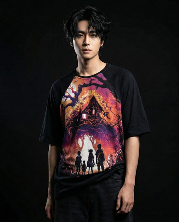 Ghost Hunters Oversized Raglan T-shirt