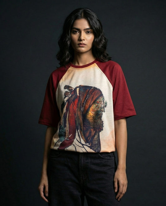 Chiefdom Oversized Raglan T-shirt