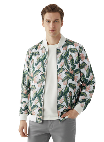 Tropical Bomber Jacket