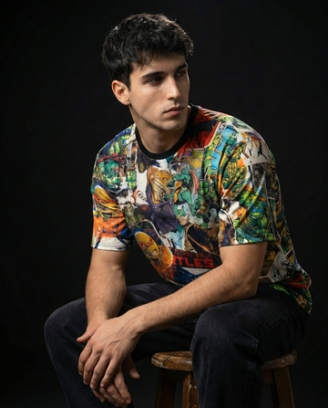Ninja Turtles Prime Oversized T-shirt