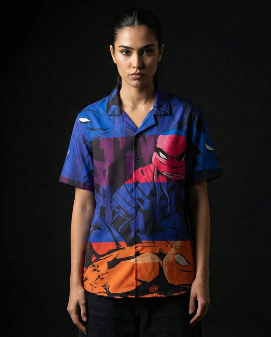 Ninja Turtles Cyan Shirt