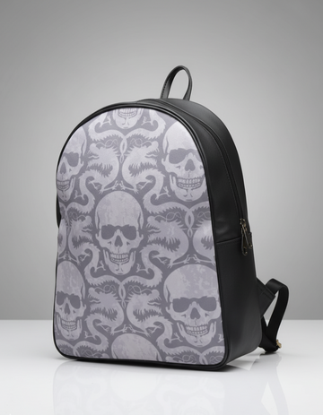 Venom Skull D Faux Leather Backpack