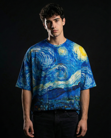 Starry Starry Night Oversized T-shirt 50% off