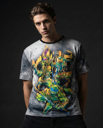 Ninja Turtles Battleart Oversized T-shirt