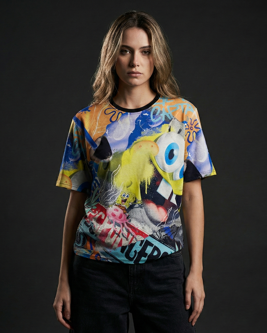 Spongebob Fun Mag Oversized T-shirt