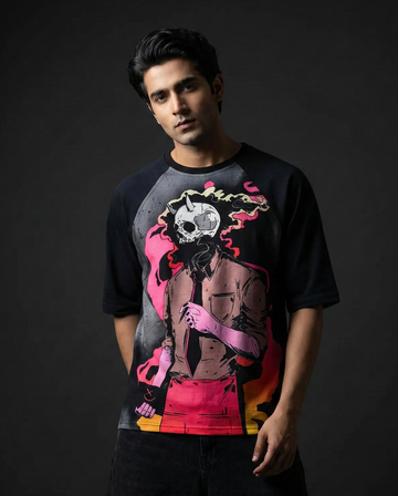 Smoking Dead Oversized Raglan T-shirt 50% off