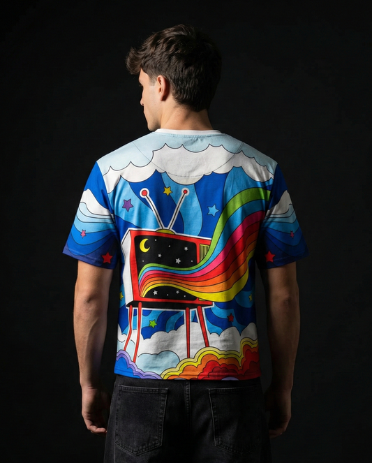 Idiot Box Oversized Tshirt 50% OFF