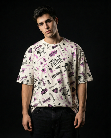 Spongebob Hall Of Fame Oversized T-shirt