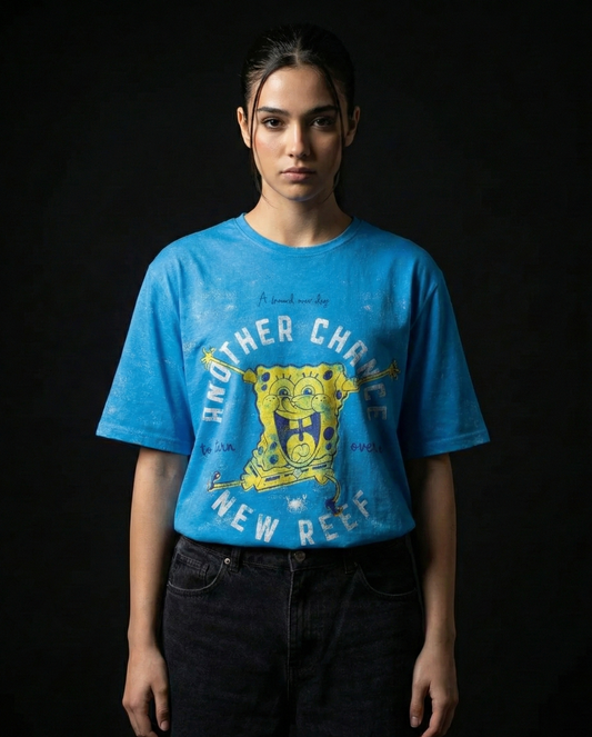 Spongebob New Day New Reef Oversized T-shirt 50% off
