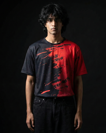 Rad Red Oversized T-shirt 50% OFF