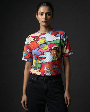 Rugrats Camo Oversized T-shirt 50% OFF