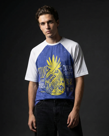 Spongebob Pineapple Oversized Raglan T-shirt