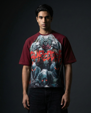 Ninja Turtles Shredder Force Oversized Raglan T-shirt
