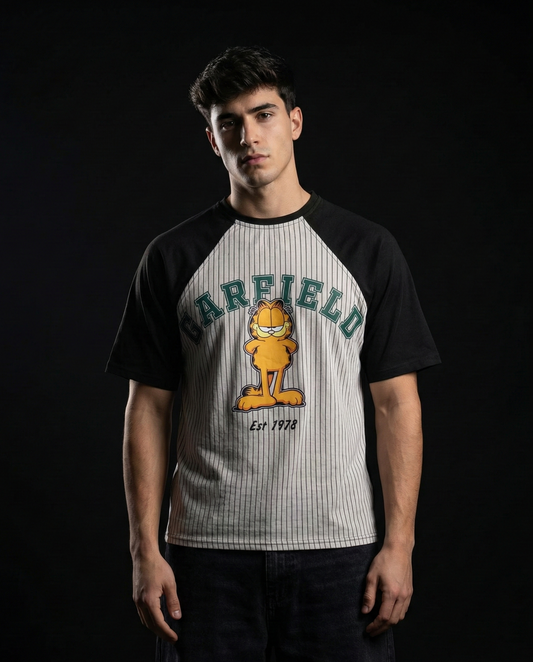 Garfield Varsity Oversized Raglan T-shirt